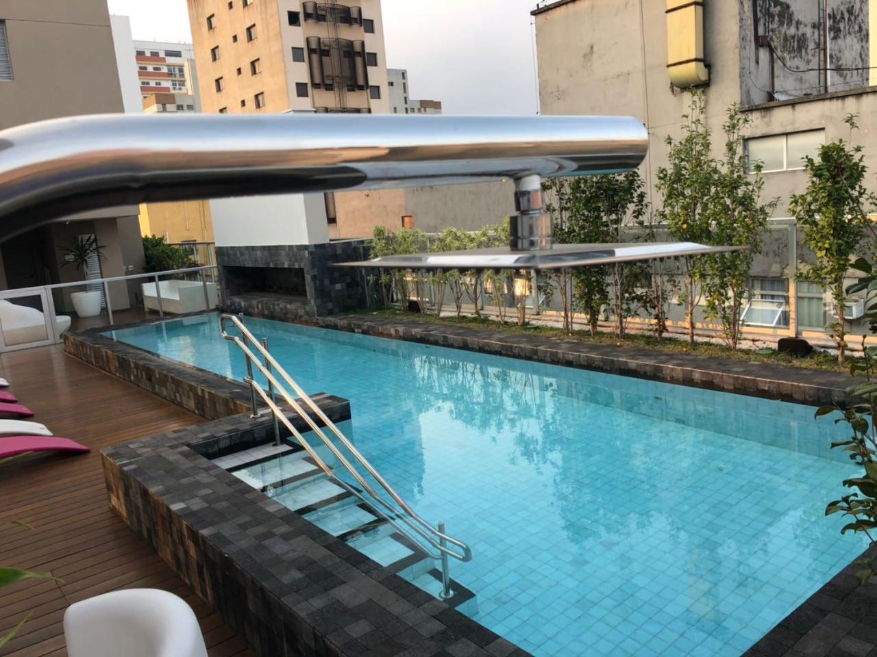 Moderno Apto Com Piscina Rua Augusta E Frei Caneca Сан-Пауло Экстерьер фото